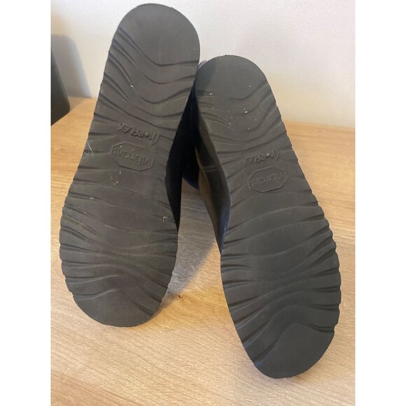 Donald J. Pliner Black Leather & Elastic Knee-High Boots Size 7M - Picture 6 of 8